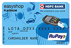 RuPay Platinum Debit Card